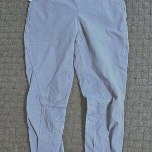 Kids 12 The Tailored Sportsman breeches riding pants dark gray blue pre-owned